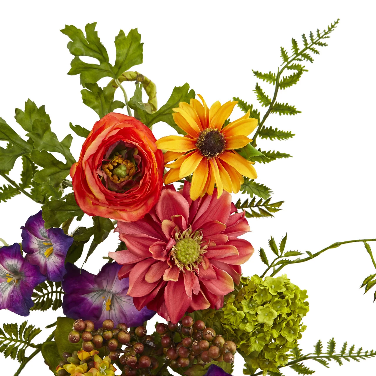 24" Artificial Garden Flower Teardrop 2 24" Artificial Garden Flower Teardrop - Image 2