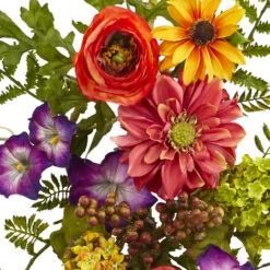 24" Artificial Garden Flower Teardrop 5 24" Artificial Garden Flower Teardrop -Best Christmas Store dnnl204578 3 79757.1681814465