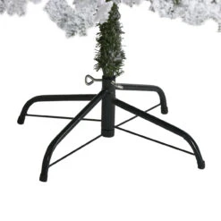 6' Pre-Lit Montana Spruce Flocked Artificial Christmas Tree, Clear LED Lights -Best Christmas Store dnnl20t1794 6 80971.1680237801