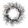 Gazing Eyeballs Halloween Twig Wreath, 30-Inch
