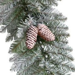 Pre-Lit Diamond Flocked Artificial Christmas Wreath, 36-Inch, Warm White LED Lights 14 Pre-Lit Diamond Flocked Artificial Christmas Wreath, 36-Inch, Warm White LED Lights -Best Christmas Store dnnl20w1293 7 11586.1681393888