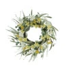 24" Vibrant Puleo International Artificial Dogwood Floral Spring Wreath