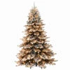 9' Pre-Lit Medium Royal Majestic Spruce Artificial Christmas Tree, Clear Lights