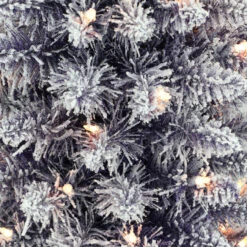 7.5' Pre-lit Flocked Fashion Purple Pencil Artificial Christmas Tree, Clear Lights 5 7.5' Pre-lit Flocked Fashion Purple Pencil Artificial Christmas Tree, Clear Lights -Best Christmas Store dpul tpf9612 75c3 pp 3 01102.1688154622