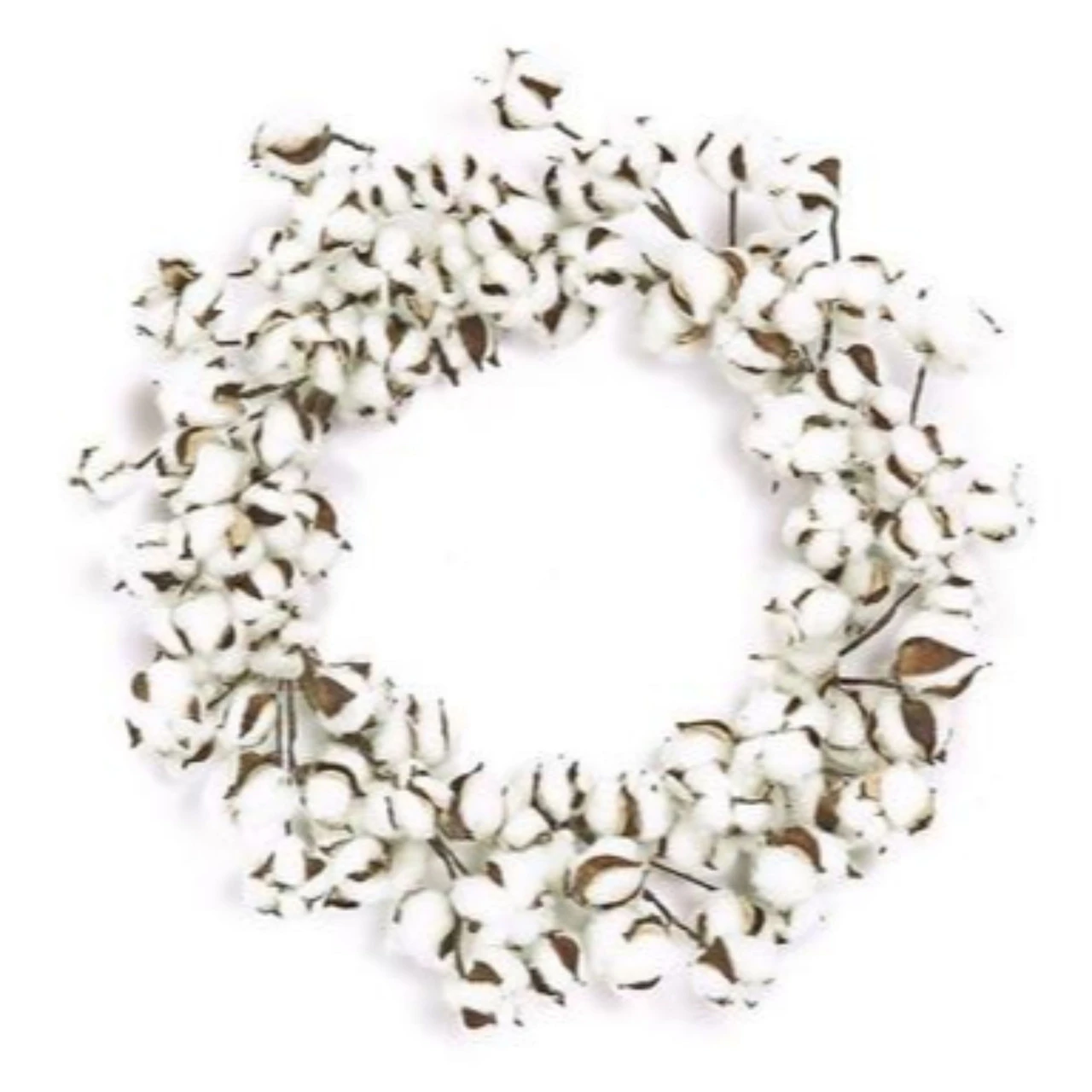 Nature Inspired Artificial Spring Wreath, White 22-Inch 1 Nature Inspired Artificial Spring Wreath, White 22-Inch