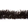 25' Black Metallic Twist Novelty Christmas Garland