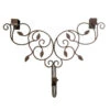 3.5" X 24" Cedar Brown Ivy Adjustable Christmas Wreath Hanger