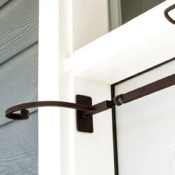 7.5" X 43" Hickory Brown Slim Single Door Garland Christmas Hanger -Best Christmas Store dvlc v 20529 rs 006 81518.1667556997