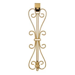19.5" Gold Decorative Adjustable Wreath Hanger -Best Christmas Store dvlc v 20537 gld 003 02095.1667604812