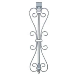 19.5" Silver Decorative Adjustable Wreath Hanger -Best Christmas Store dvlc v 20537 slv 004 22695.1667604816