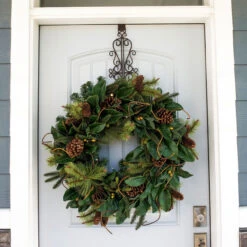 19.5" Bronze Colonial Unique Adjustable Christmas Wreath Hanger -Best Christmas Store dvlc v 20569 006 24430.1667557007