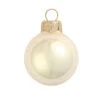 Pearl Champagne Glass Ball Christmas Ornament 7" (180mm)