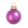 4ct Pearl Dusty Rose Pink Glass Ball Christmas Ornaments 4.75" (120mm)