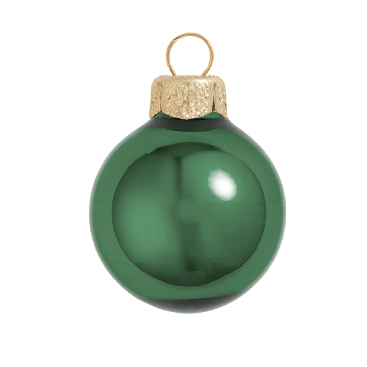 6ct Emerald Green Glass Shiny Christmas Ball Ornaments 4" (100mm) 1 6ct Emerald Green Glass Shiny Christmas Ball Ornaments 4" (100mm)