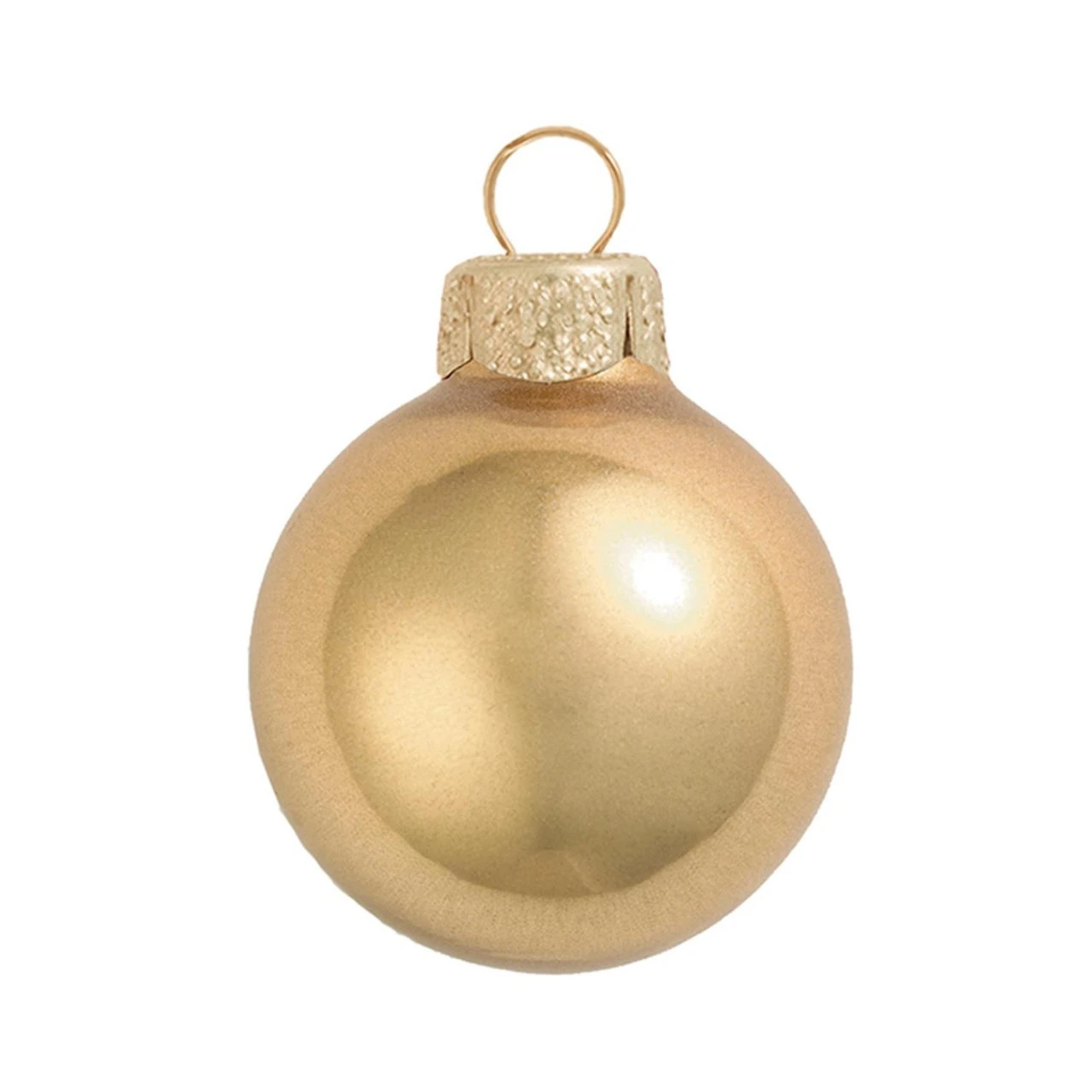 6ct Metallic Gold Glass Ball Christmas Ornaments 4" (100mm) 1 6ct Metallic Gold Glass Ball Christmas Ornaments 4" (100mm)