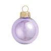 Pearl Lavender Purple Glass Ball Christmas Ornament 7" (180mm)