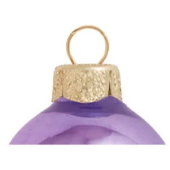8ct Lavender Purple Shiny Glass Christmas Ball Ornaments 3.25" (80mm) -Best Christmas Store dwhi 28074 03 03573.1667654653