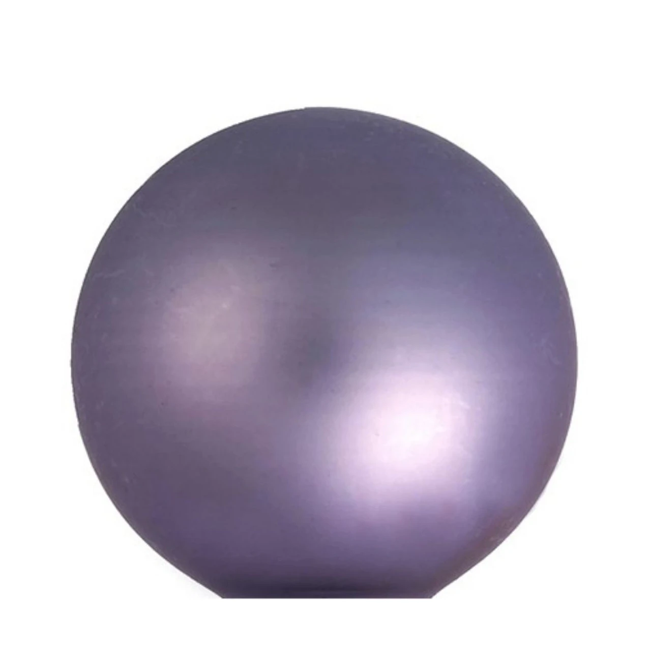 4ct Lilac Purple Glass Matte Christmas Ball Ornaments 4.75" (120mm) 2 4ct Lilac Purple Glass Matte Christmas Ball Ornaments 4.75" (120mm) - Image 2