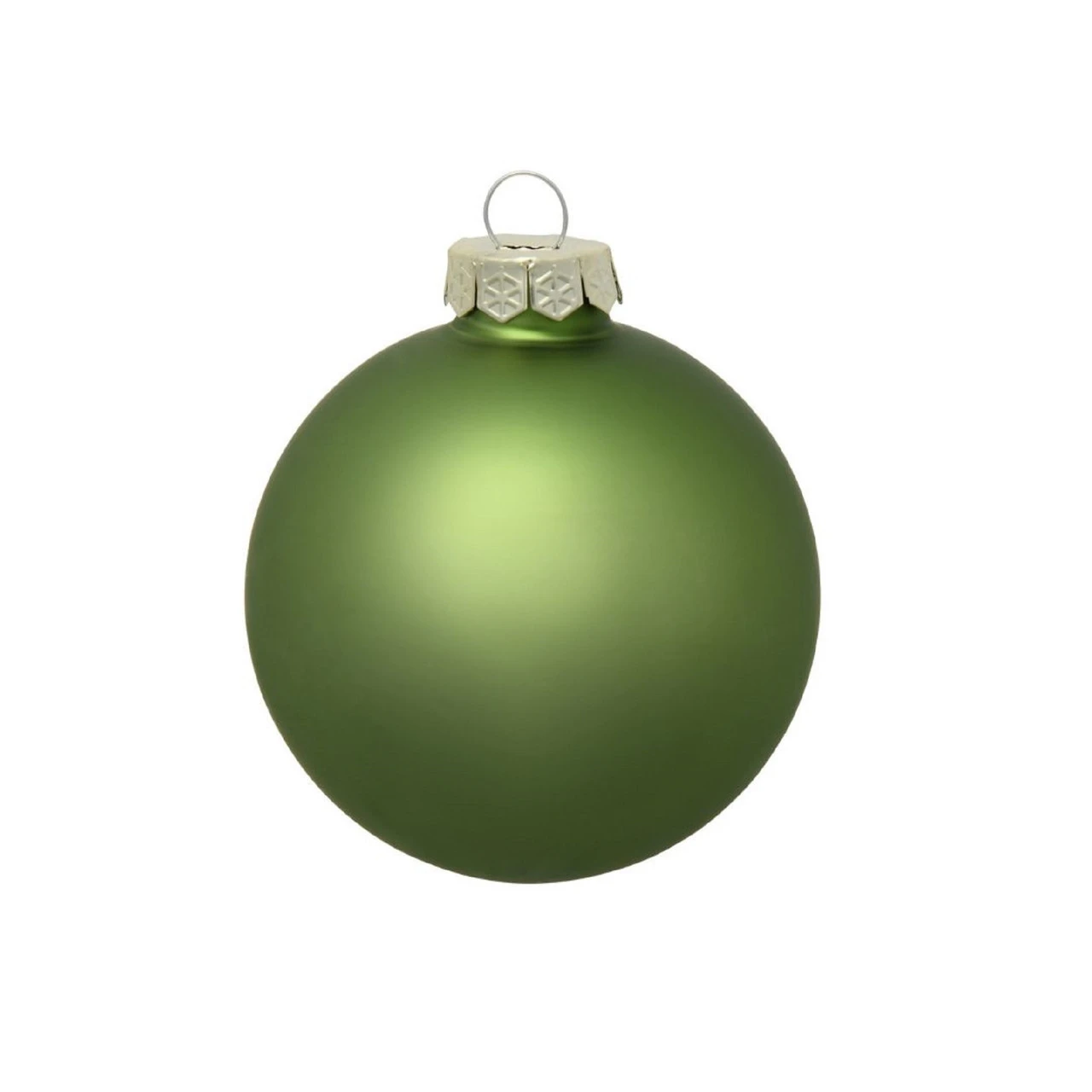 2ct Lime Green Matte Glass Christmas Ball Ornaments 6" (150mm) 1 2ct Lime Green Matte Glass Christmas Ball Ornaments 6" (150mm)