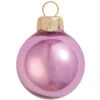 2ct Rosewood Pink Pearl Christmas Ball Ornaments 6" (150mm)