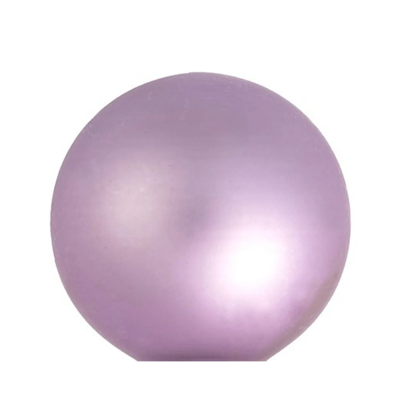 6ct Lavender Glass Matte Christmas Ball Ornaments 4" (100mm) 2 6ct Lavender Glass Matte Christmas Ball Ornaments 4" (100mm) - Image 2