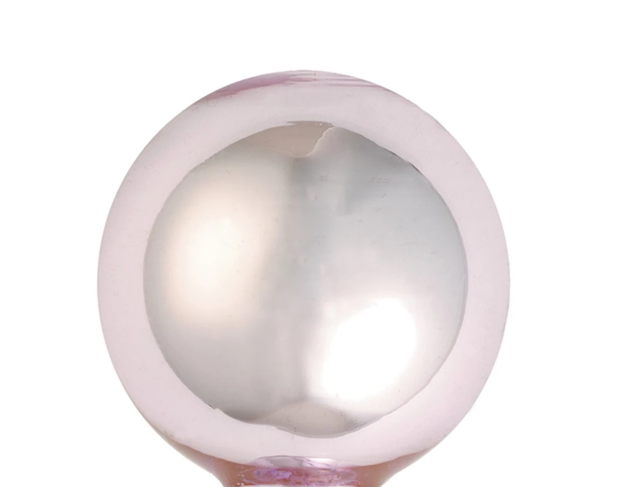 40ct Shiny Baby Pink Glass Ball Christmas Ornaments 1.5" (40mm) 2 40ct Shiny Baby Pink Glass Ball Christmas Ornaments 1.5" (40mm) - Image 2