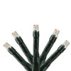 223 Classic Warm Clear LED 8-Function Twinkle Christmas Lights - 17 Ft Green Wire