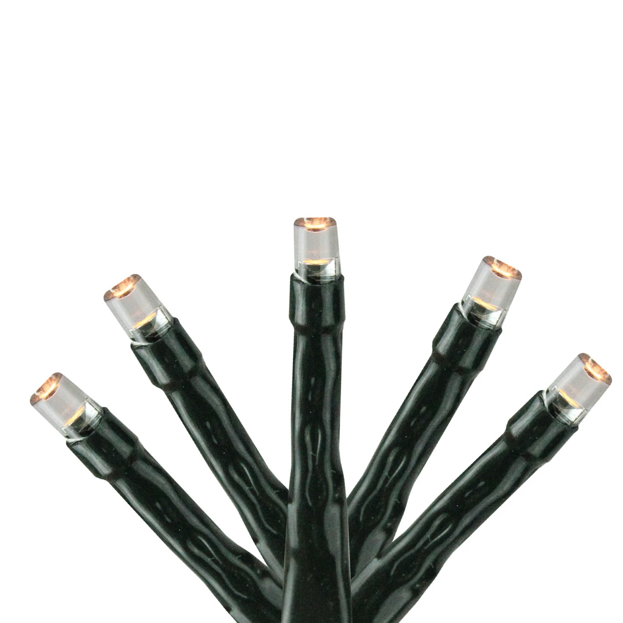 223 Classic Warm Clear LED 8-Function Twinkle Christmas Lights - 17 Ft Green Wire 1 223 Classic Warm Clear LED 8-Function Twinkle Christmas Lights - 17 Ft Green Wire