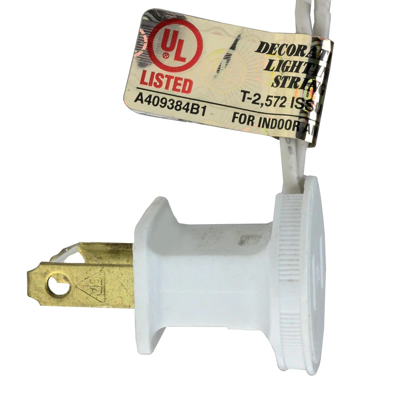 50-Count Orange Steady Mini Christmas Light Set, 9.1ft White Wire 2 50-Count Orange Steady Mini Christmas Light Set, 9.1ft White Wire - Image 2