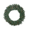Pre-Lit Traditional Pine Artificial Christmas Wreath - 30-Inch, Multi Lights