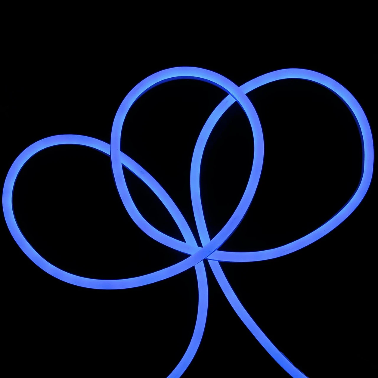 2100 Blue LED Commercial Grade Neon Style Flexible Christmas Rope Lights - 50 Ft Blue Tube 1 2100 Blue LED Commercial Grade Neon Style Flexible Christmas Rope Lights - 50 Ft Blue Tube