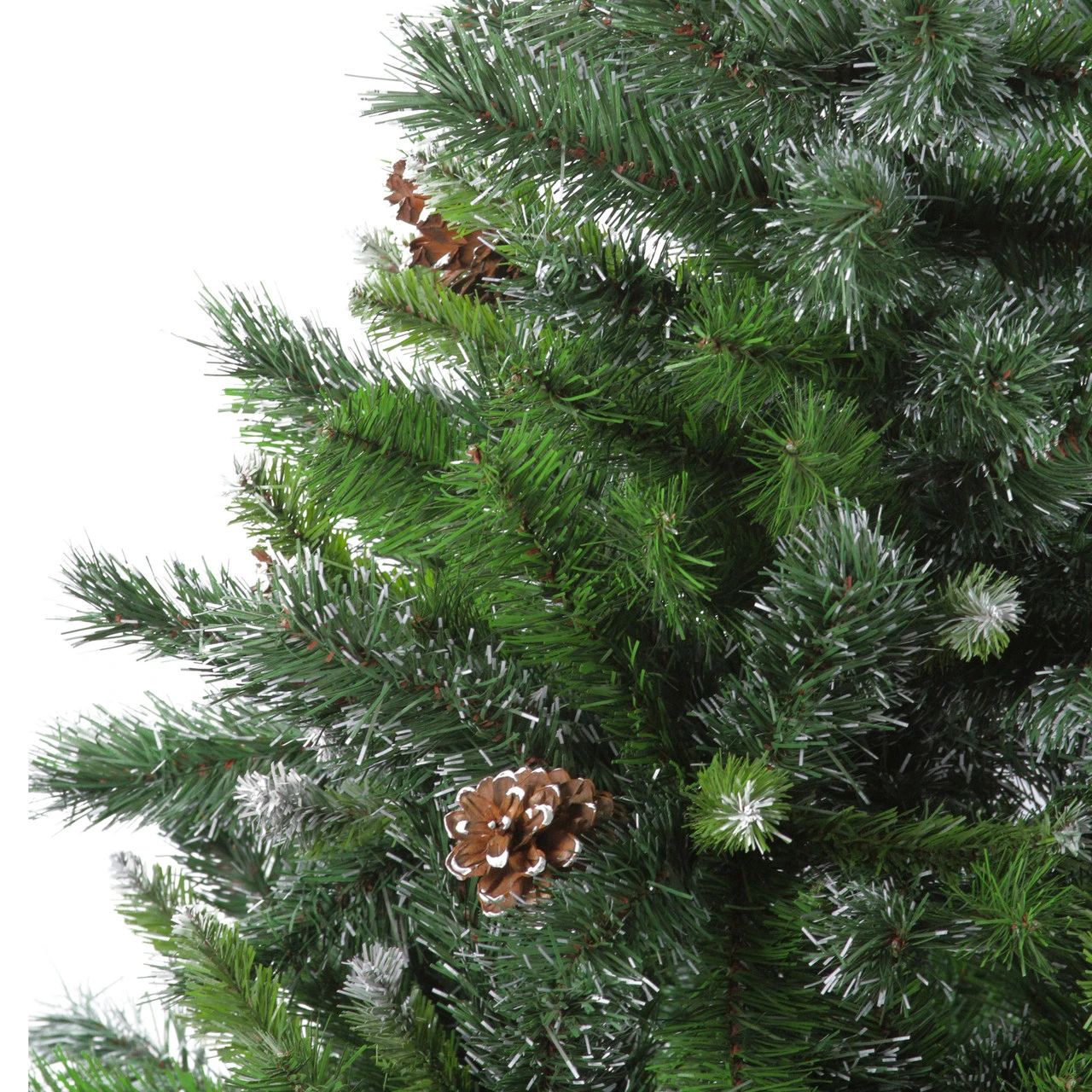 4' Snowy Delta Pine With Pine Cones Full Artificial Christmas Tree - Unlit 3 4' Snowy Delta Pine With Pine Cones Full Artificial Christmas Tree - Unlit - Image 3
