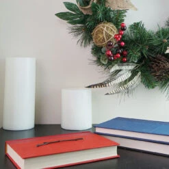 Mixed Pine Berry And Burlap Poinsettia Artificial Christmas Wreath - 24-Inch, Unlit -Best Christmas Store ixkww41fuykz63lmcksqk3zxguuyhksz 74092.1667580566