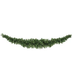 7' Green Canadian Pine Artificial Christmas Swag - Unlit