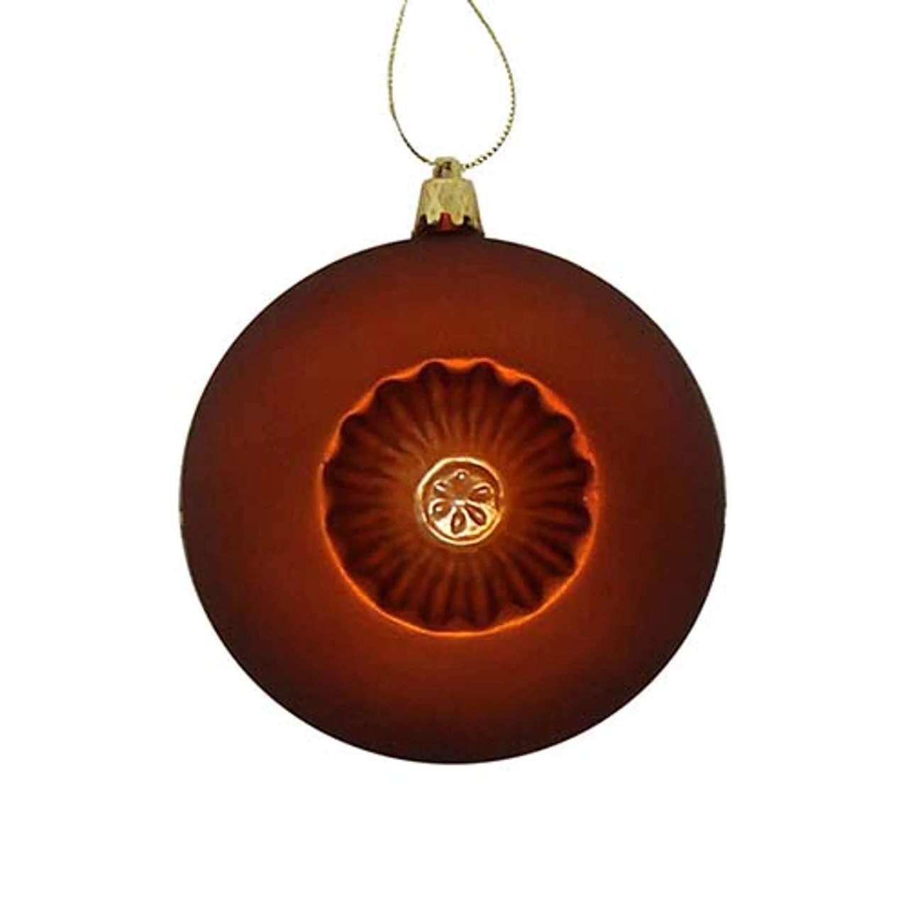 6ct Burnt Orange Shatterproof Matte Christmas Ball Ornaments 4" (100mm) 1 6ct Burnt Orange Shatterproof Matte Christmas Ball Ornaments 4" (100mm)