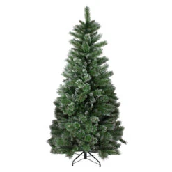 6' Snowy Mixed Montana Pine Artificial Christmas Tree - Unlit