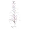 4' Pink LED Lighted Christmas Cascade Twig Tree Outdoor Decoration