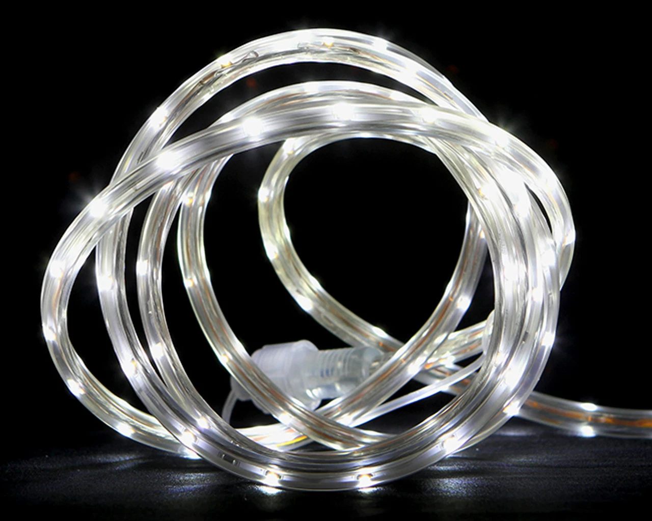 30' White LED Outdoor Christmas Linear Tape Lights 1 30' White LED Outdoor Christmas Linear Tape Lights