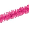Club Pack Of 12 Packaged Bright Pink Tissue Festooning Decorations 25'