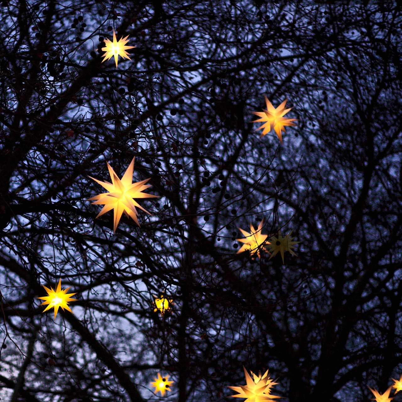 12" White LED Lighted Battery Operated Moravian Star Christmas Decoration 3 12" White LED Lighted Battery Operated Moravian Star Christmas Decoration - Image 3