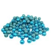 96ct Turquoise Blue Shatterproof 4-Finish Christmas Ball Ornaments 1.5" (40mm)