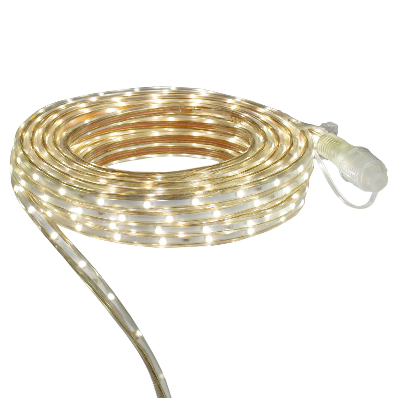 30' Warm White LED Christmas Outdoor Linear Tape Light 2 30' Warm White LED Christmas Outdoor Linear Tape Light - Image 2