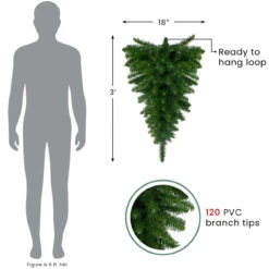 36" Buffalo Fir Artificial Christmas Teardrop Swag - Unlit 7 36" Buffalo Fir Artificial Christmas Teardrop Swag - Unlit -Best Christmas Store northlight z99732 info 41550.1679442359