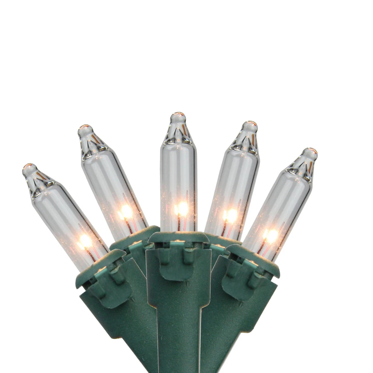 4' X 6' Clear Net Mesh Style Christmas Lights, Green Wire 1 4' X 6' Clear Net Mesh Style Christmas Lights, Green Wire