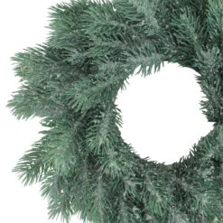 Traditional Frosted Green Pine Decorative Christmas Wreath - 12-Inch, Unlit -Best Christmas Store northlight20nl00975 33418.1667576626