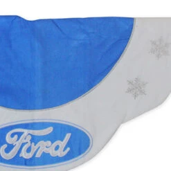 45.5" Blue And White Ford Scalloped Christmas Tree Skirt 5 45.5" Blue And White Ford Scalloped Christmas Tree Skirt -Best Christmas Store northlight20nl03997 64560.1667536420