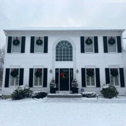 Lush Mixed Pine Artificial Christmas Wreath, 24-Inch, Unlit -Best Christmas Store northlight20v03944 cxpic 11227.1676391835