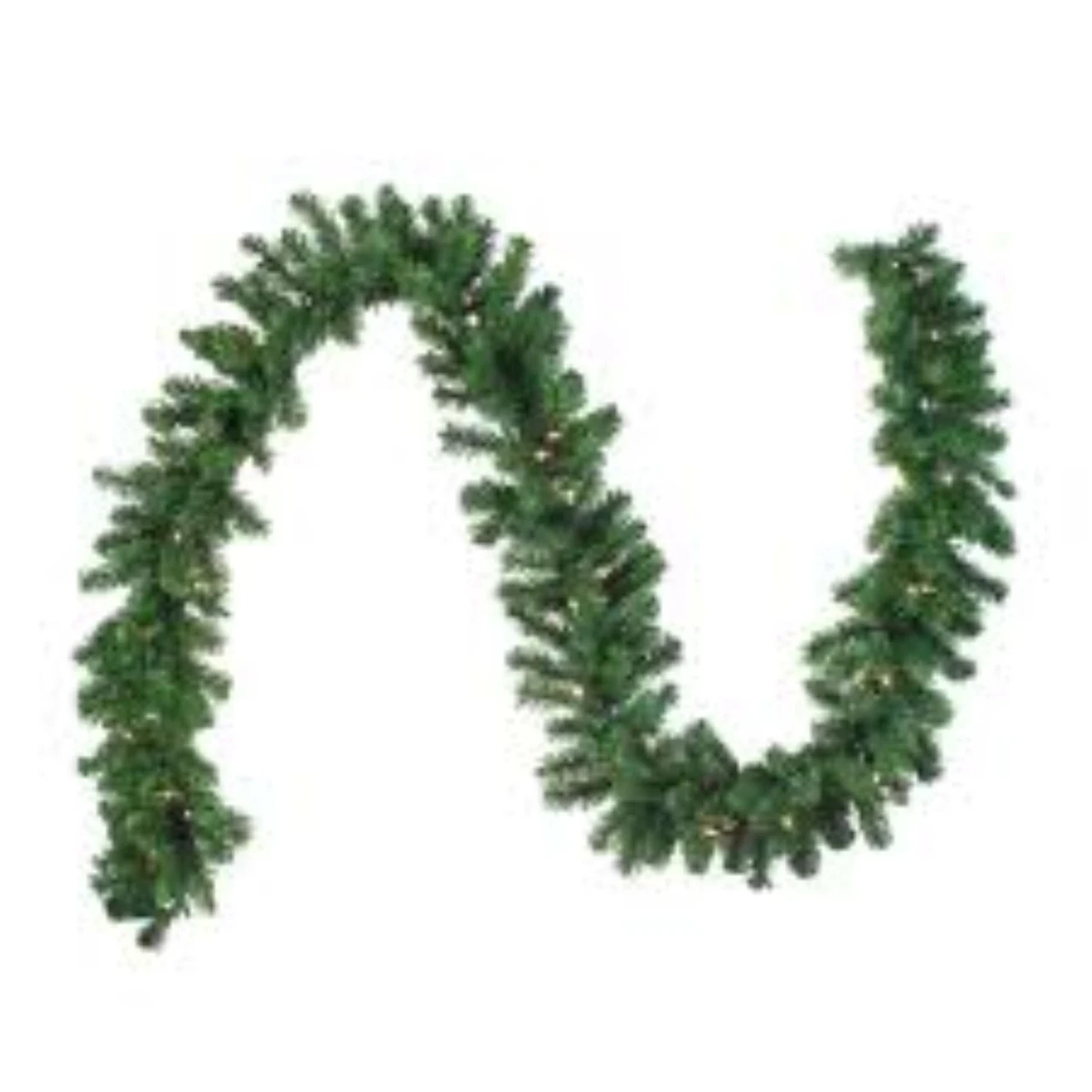 9' X 10" Pre-Lit LED Canadian Pine Artificial Christmas Garland - Multi Lights 4 9' X 10" Pre-Lit LED Canadian Pine Artificial Christmas Garland - Multi Lights - Image 4