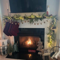 5' Assorted Pine And Pinecone Artificial Christmas Garland, Unlit -Best Christmas Store northlight20yk9325 cxpic 54294.1671227555