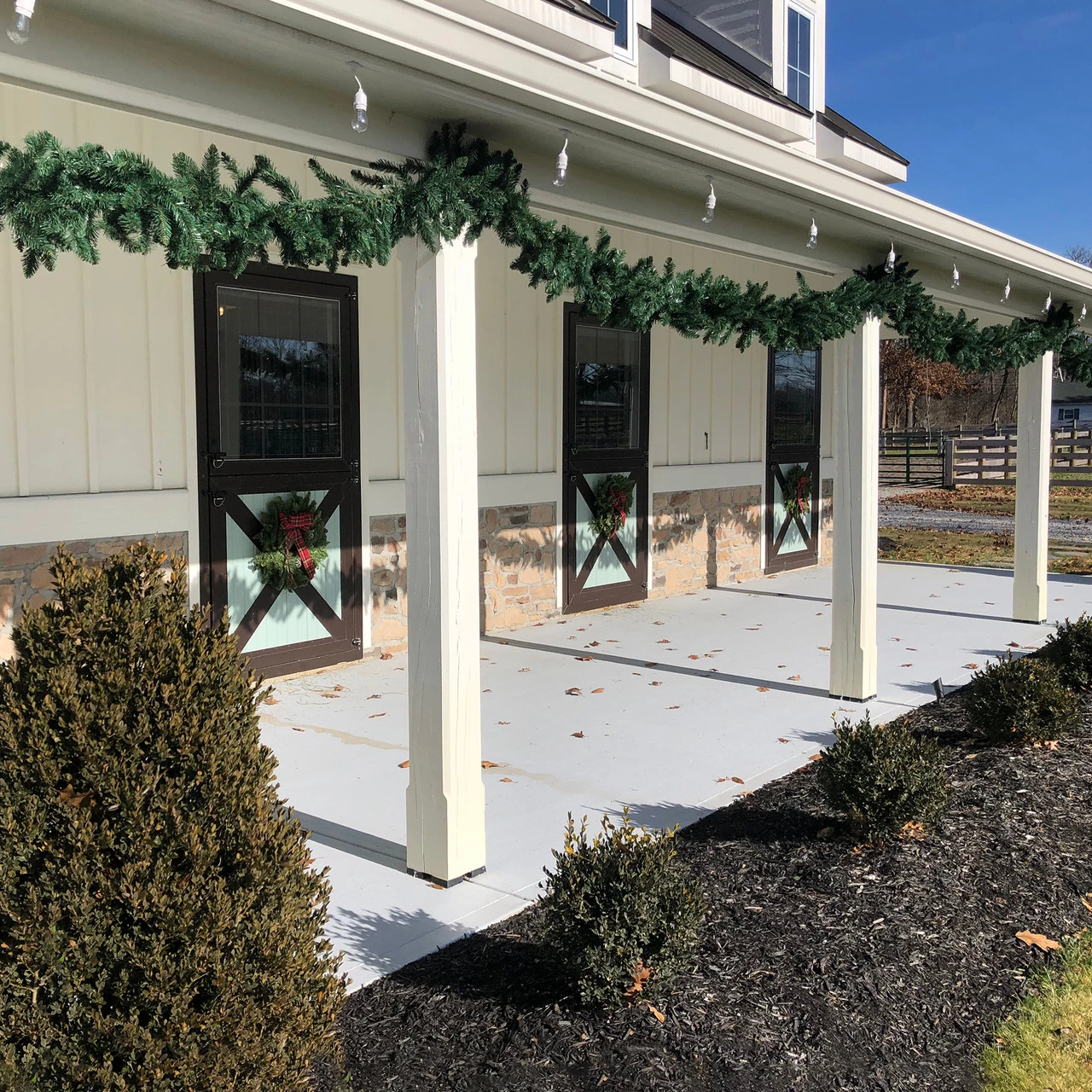 50' X 16" Buffalo Fir Commercial Length Artificial Christmas Garland - Unlit 3 50' X 16" Buffalo Fir Commercial Length Artificial Christmas Garland - Unlit - Image 3